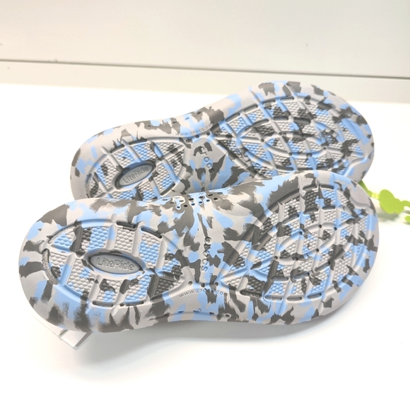 Crocs LiteRide 360 Marbled Pacerw Light Grey Oxygen Beach Water sneakers Women 7 - Picture 7 of 9